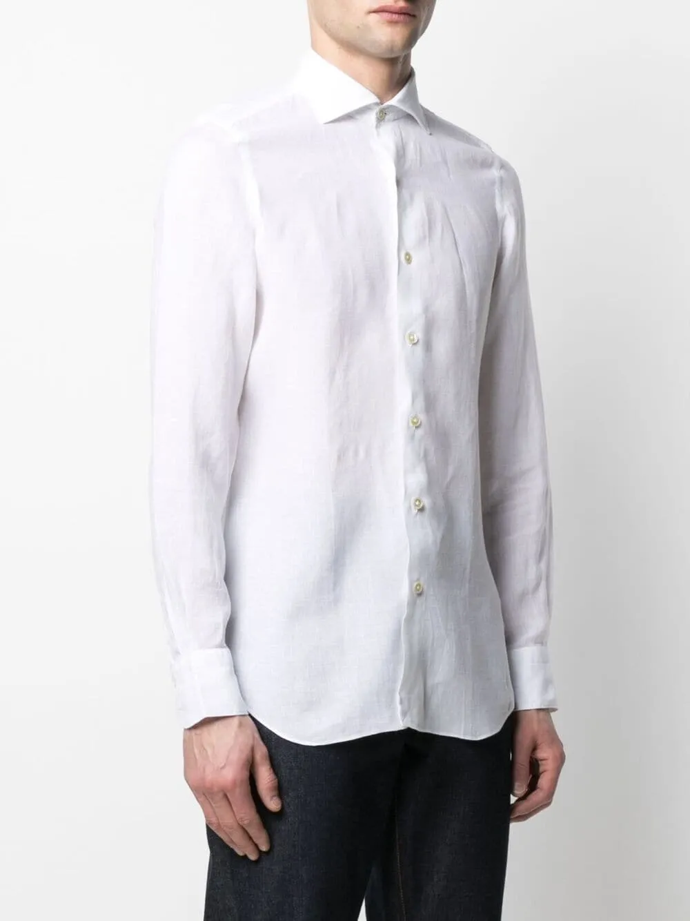 Collared Linen Shirt