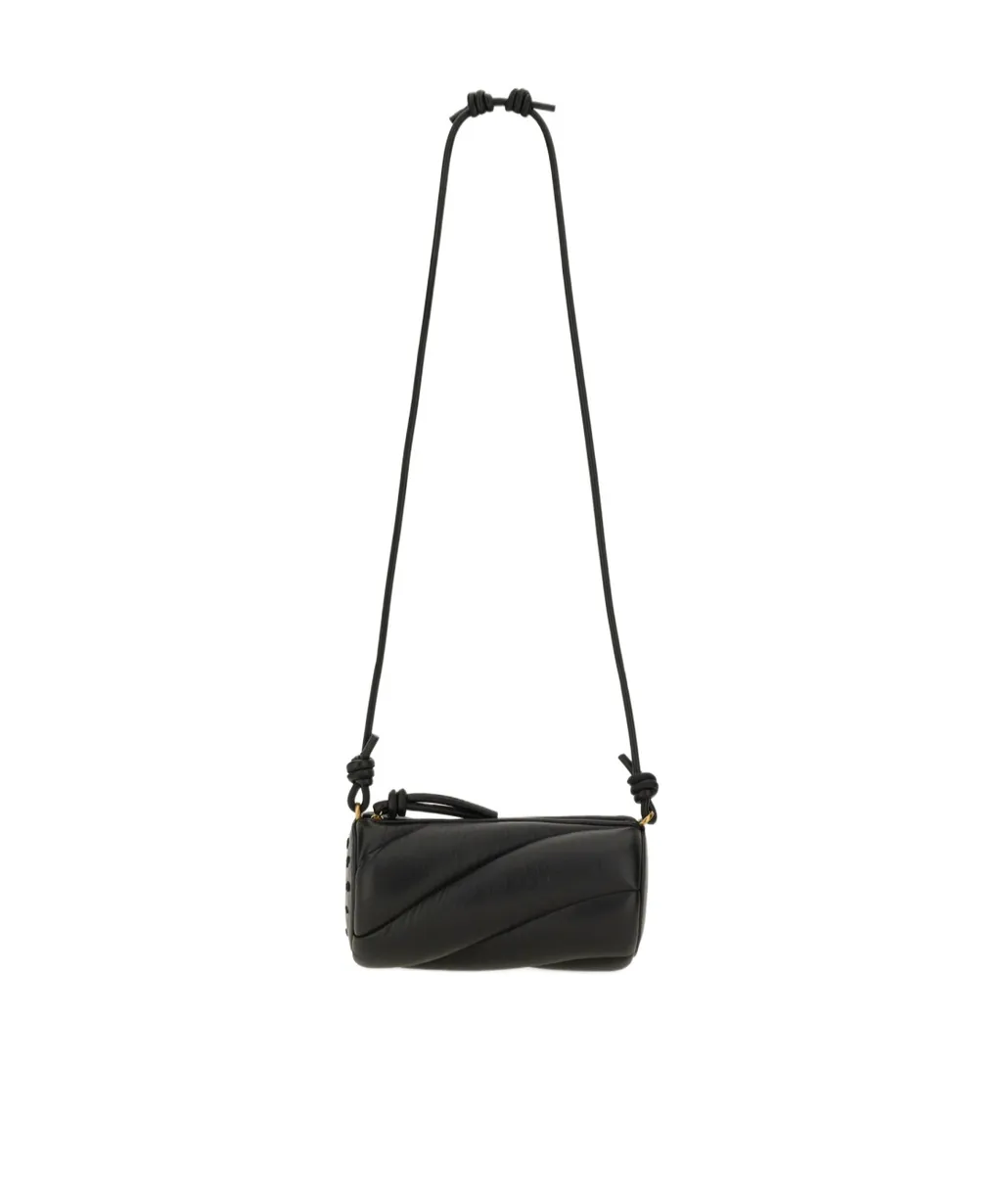 Mella Leather Shoulder Bag