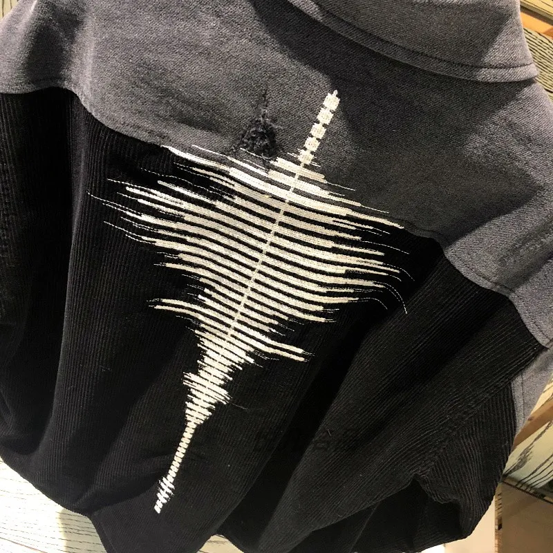 Corduroy Spliced Casual Jacket