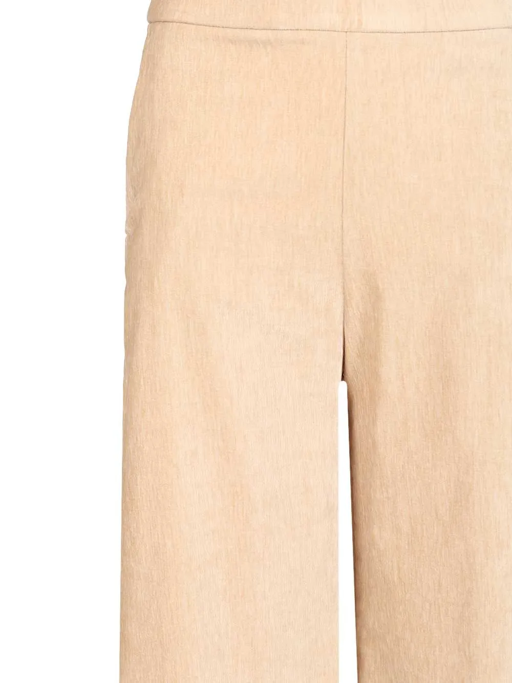 High-Waisted Velvet Pants