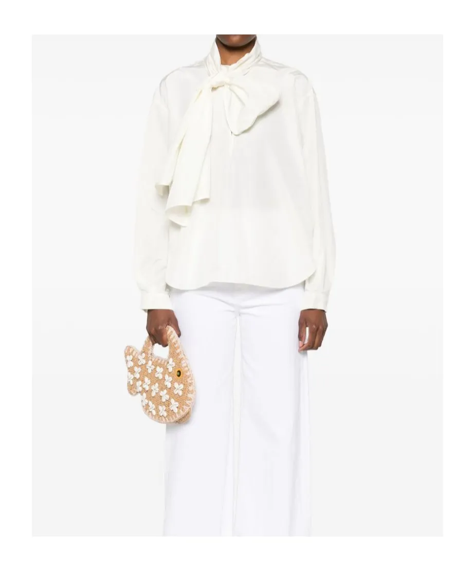 Detachable Bow Shirt