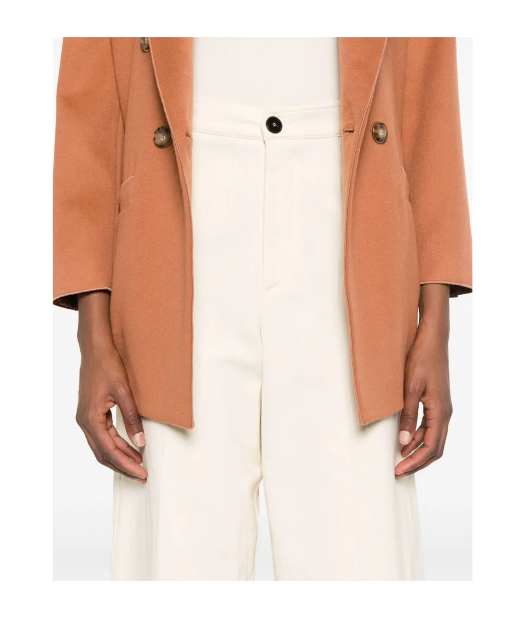Button-Fastening Trousers