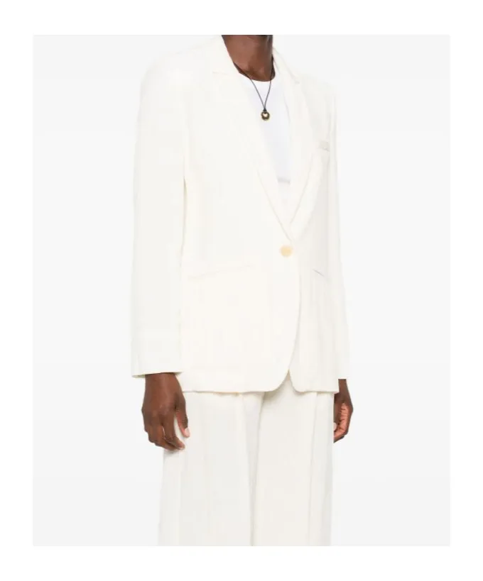 Long-Sleeved Suit Jacket