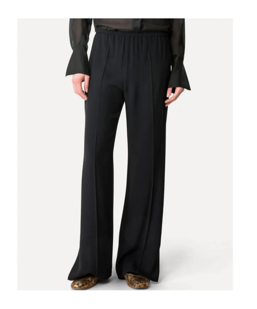 Elastic Waist Casual Pants