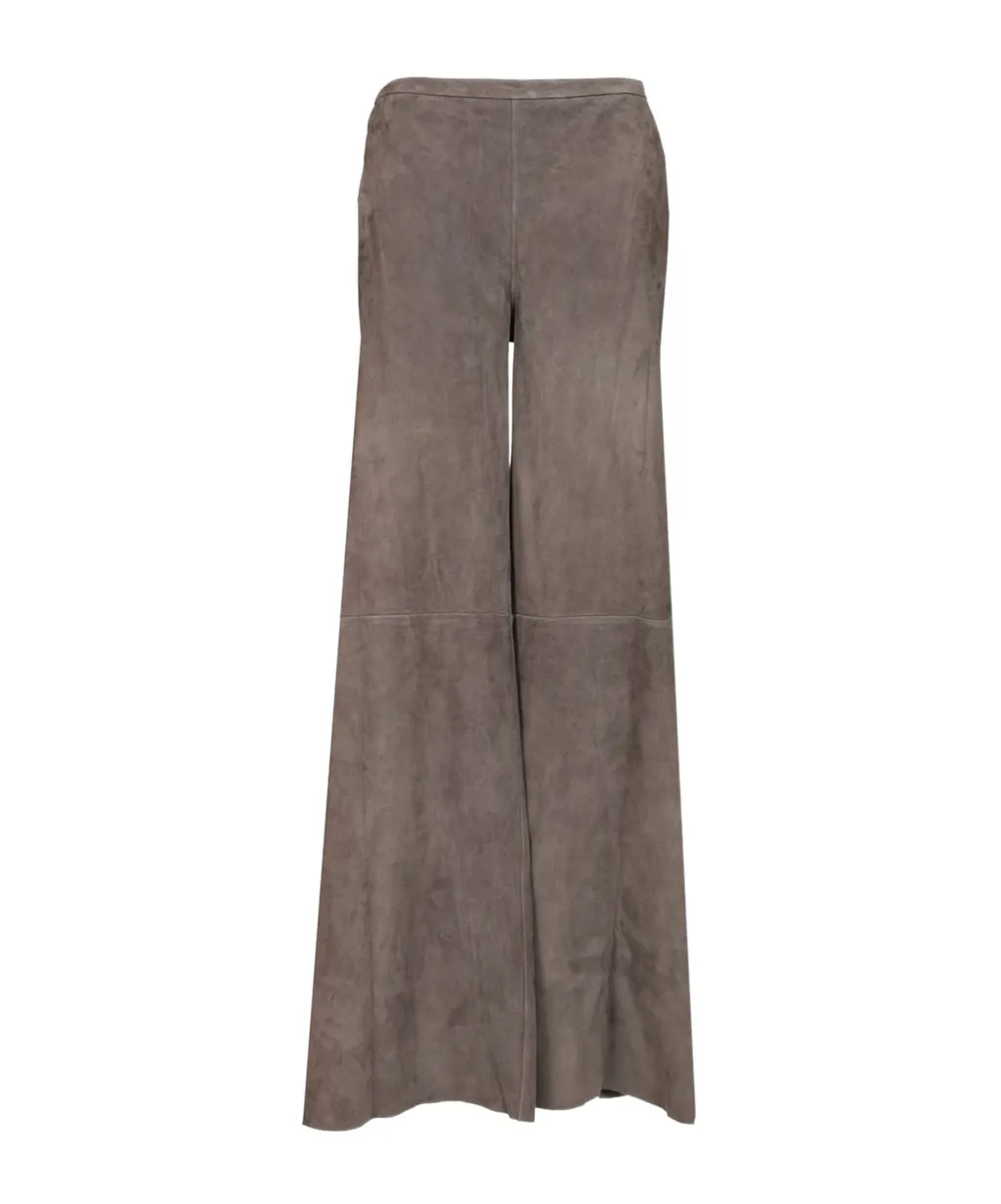 Suede Trousers