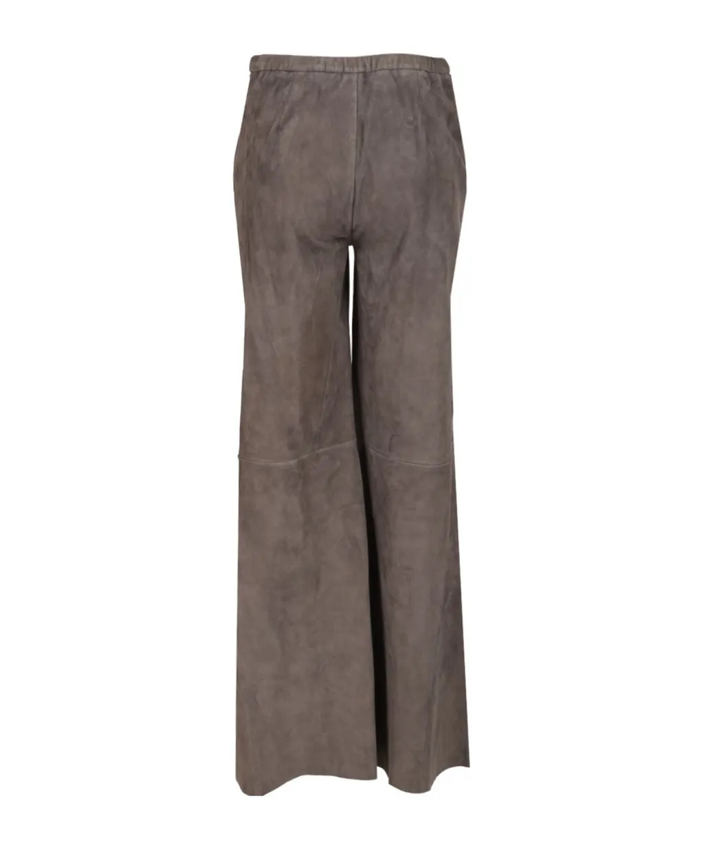 Suede Trousers