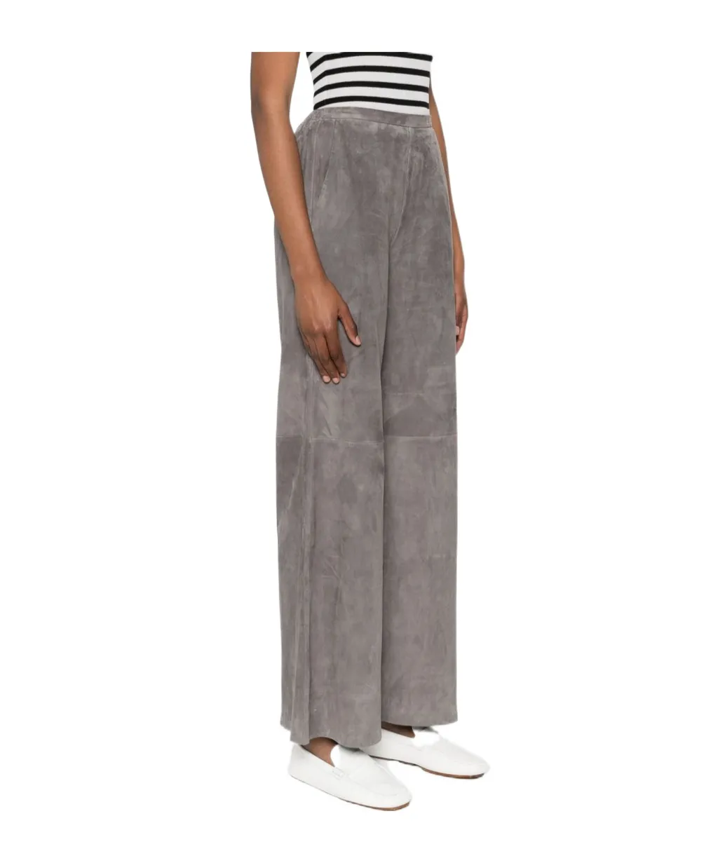 Suede Trousers