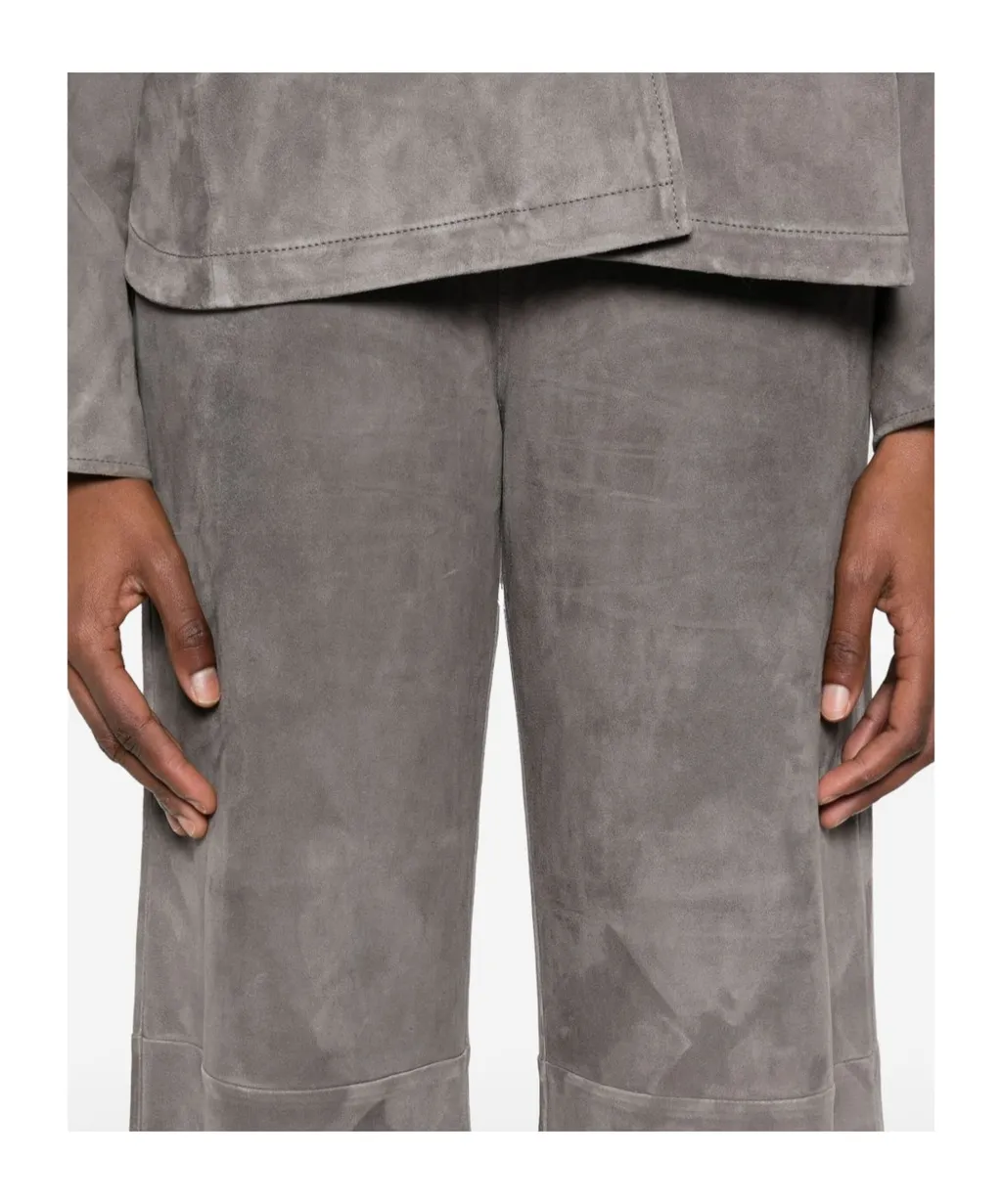 Suede Trousers