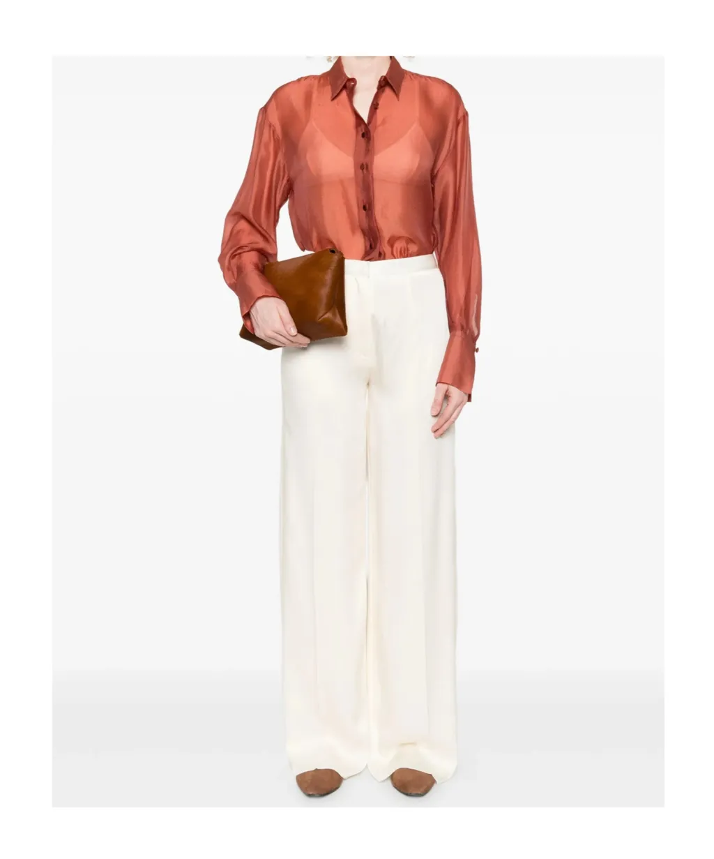 Contemporary Shirt In Organza