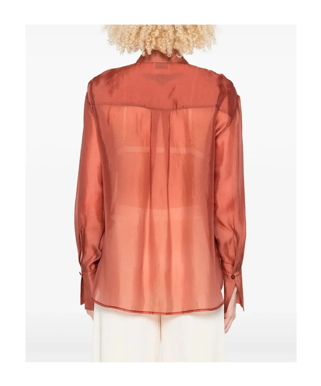 Contemporary Shirt In Organza