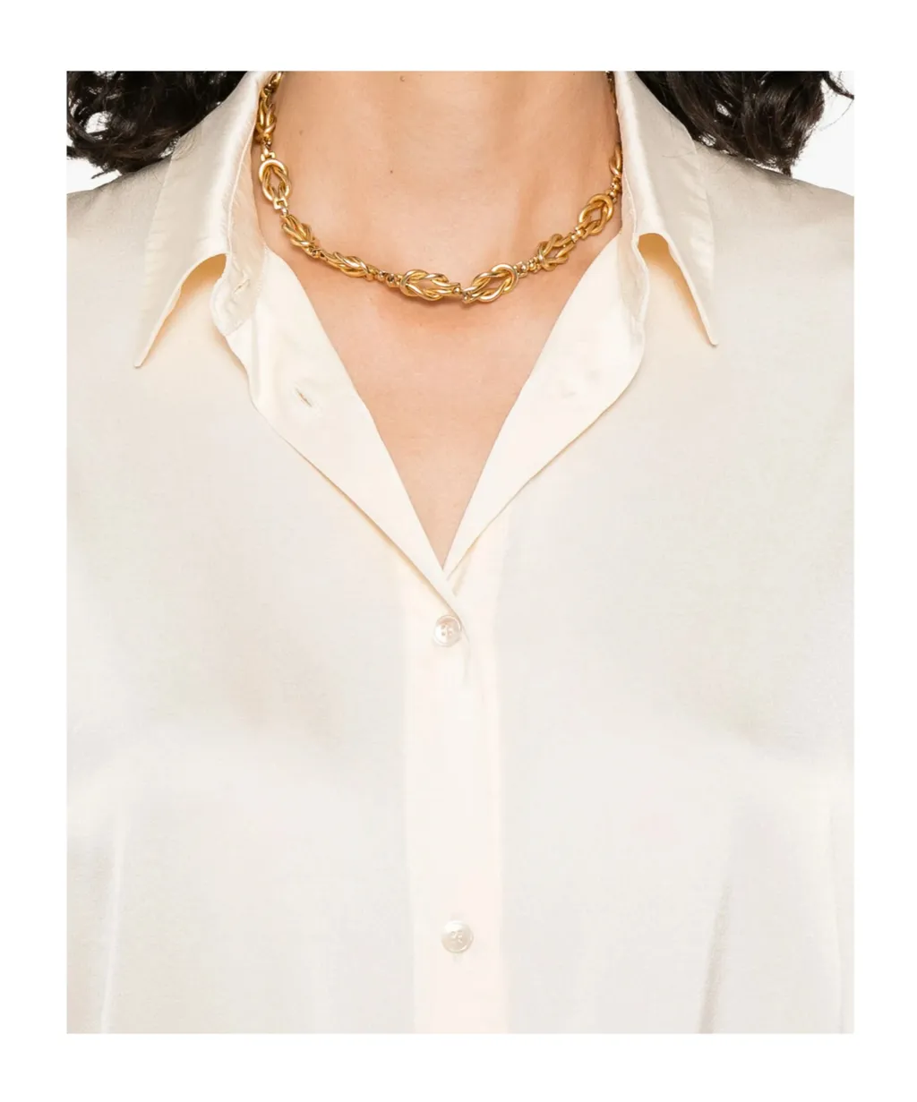 Silk Satin Shirt