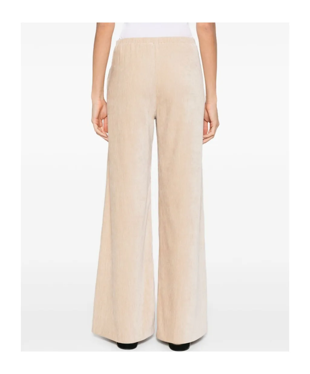 Textured-Finish Trousers