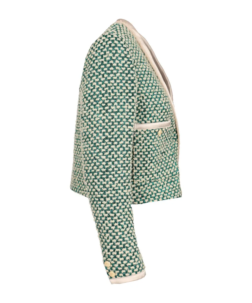 Natte' Tweed Short Jacket