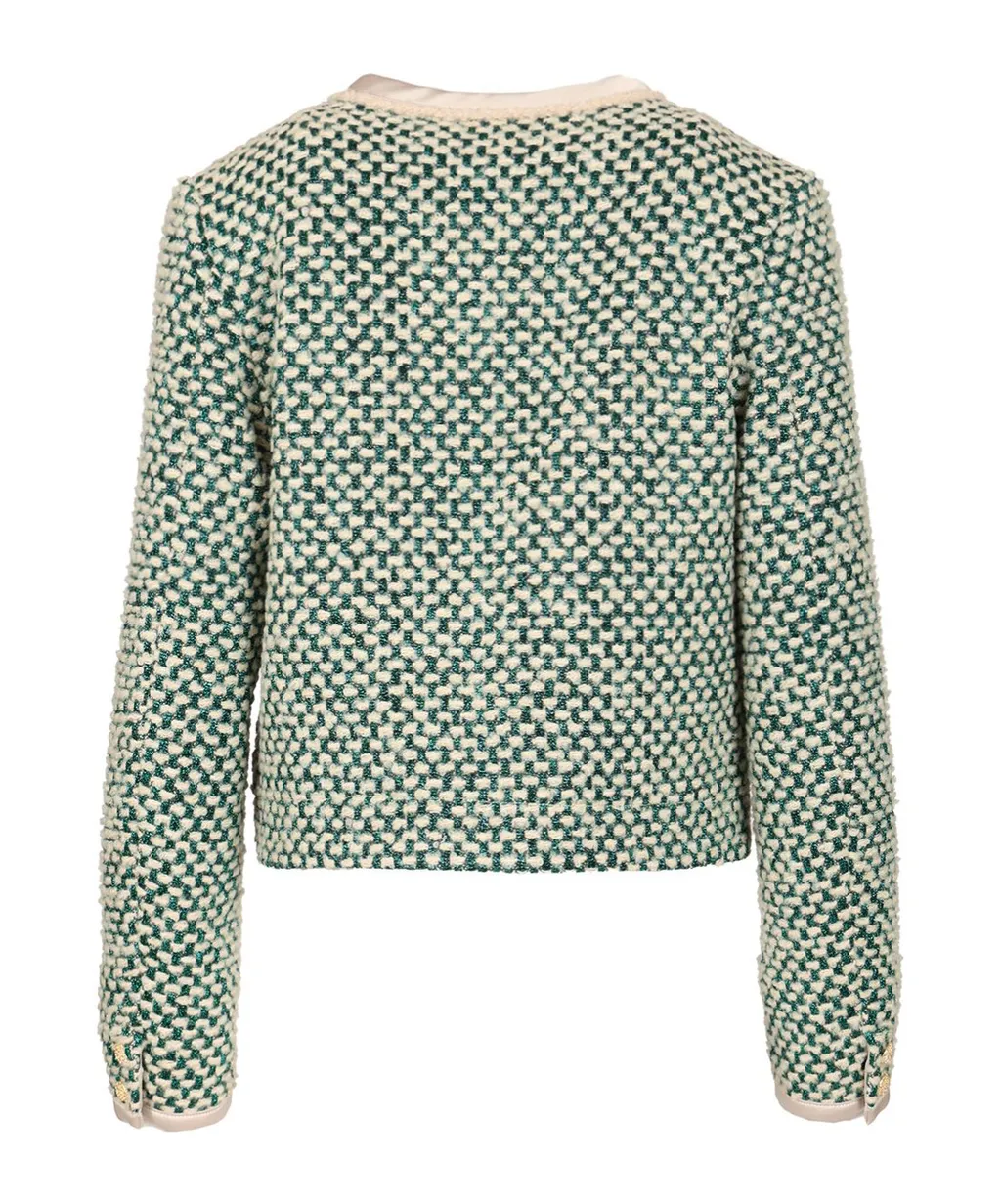 Natte' Tweed Short Jacket