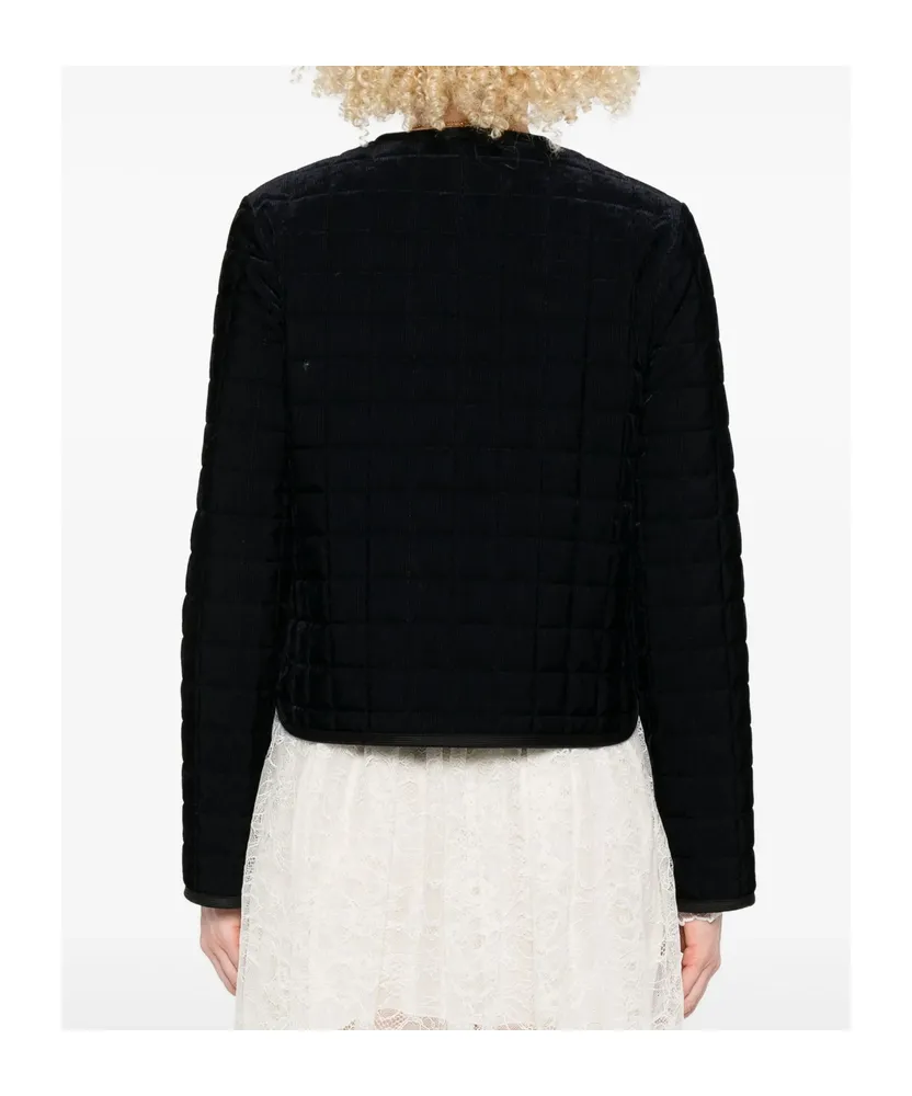 Quilted Patch-Pocket Jacket