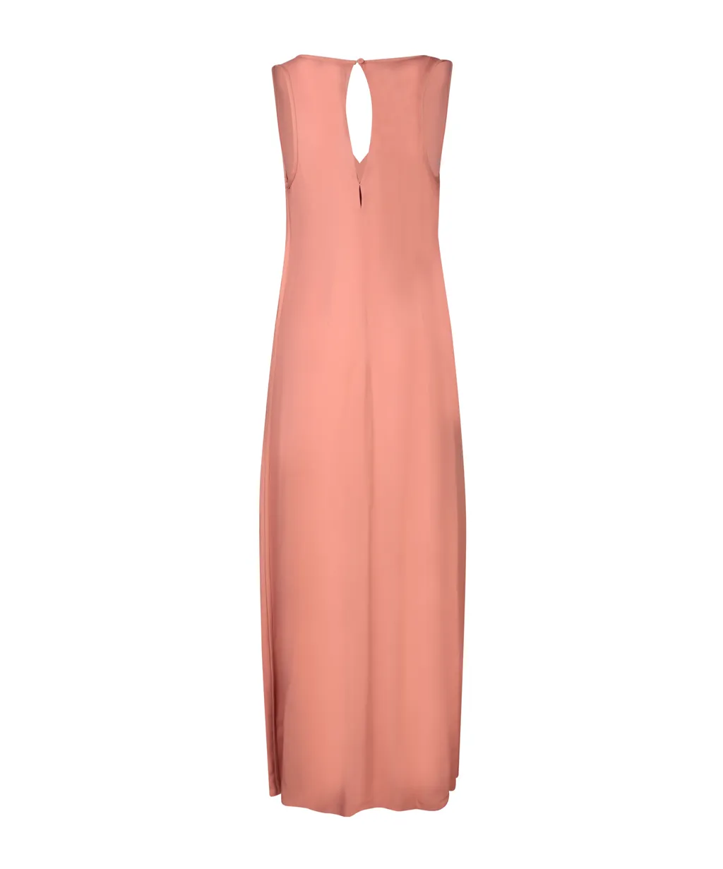V-Neck Georgette Dress