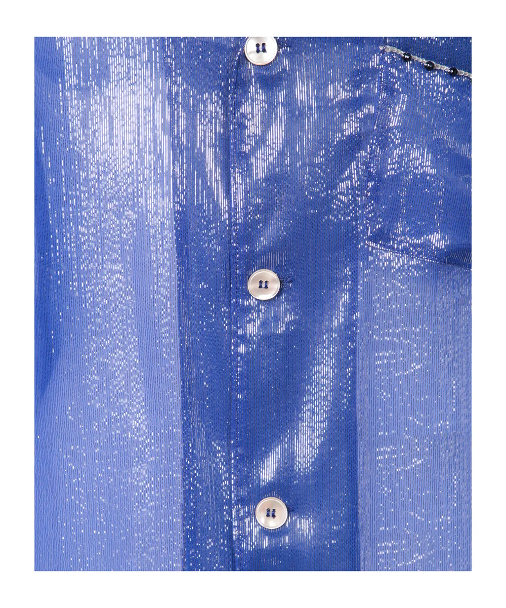 Lurex Chiffon Shirt