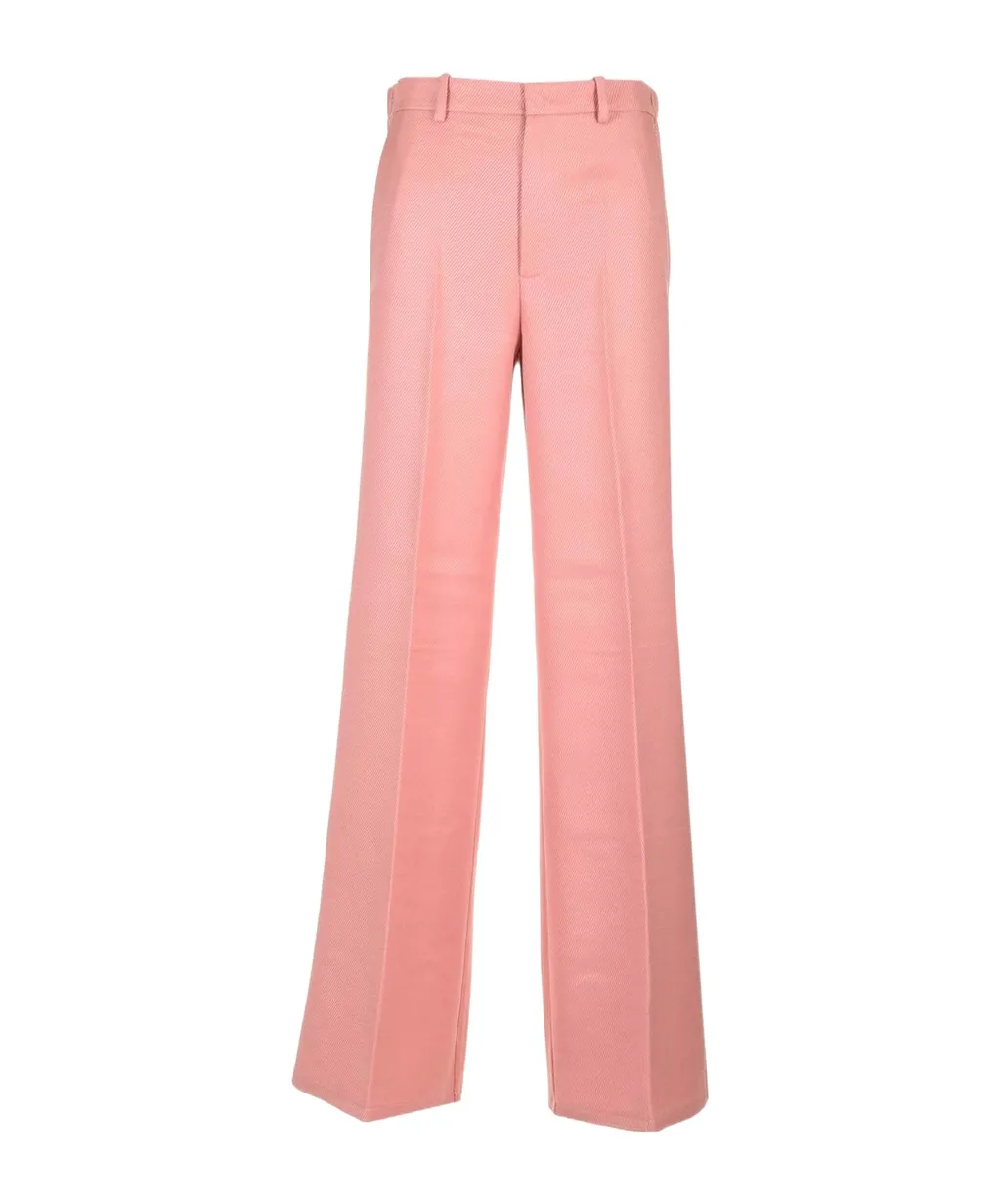 Diagonal Palazzo Pants