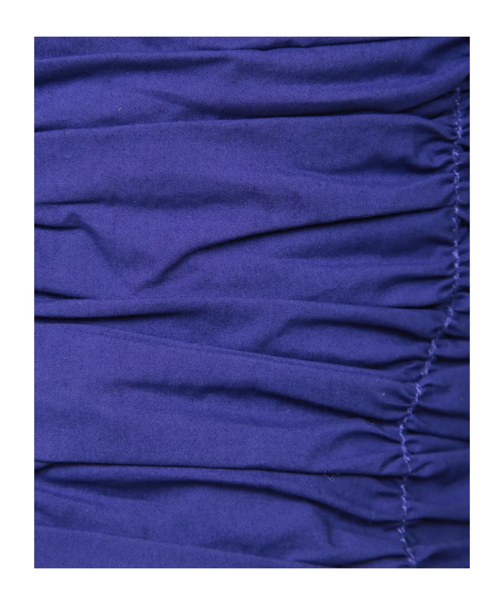 Gathered Bustier Top
