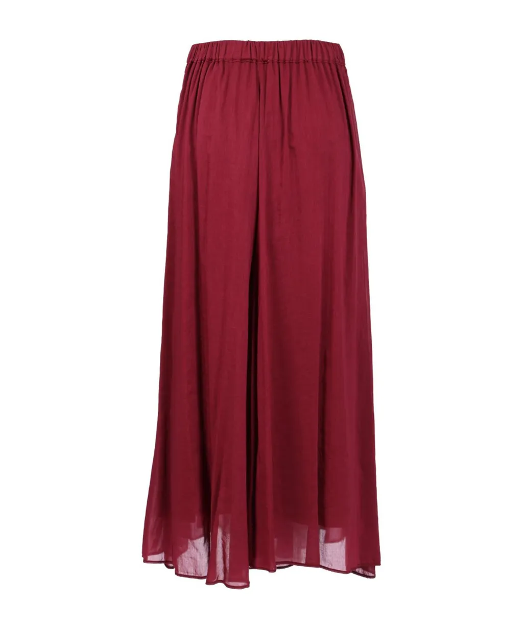 Long Voile Maxi Skirt