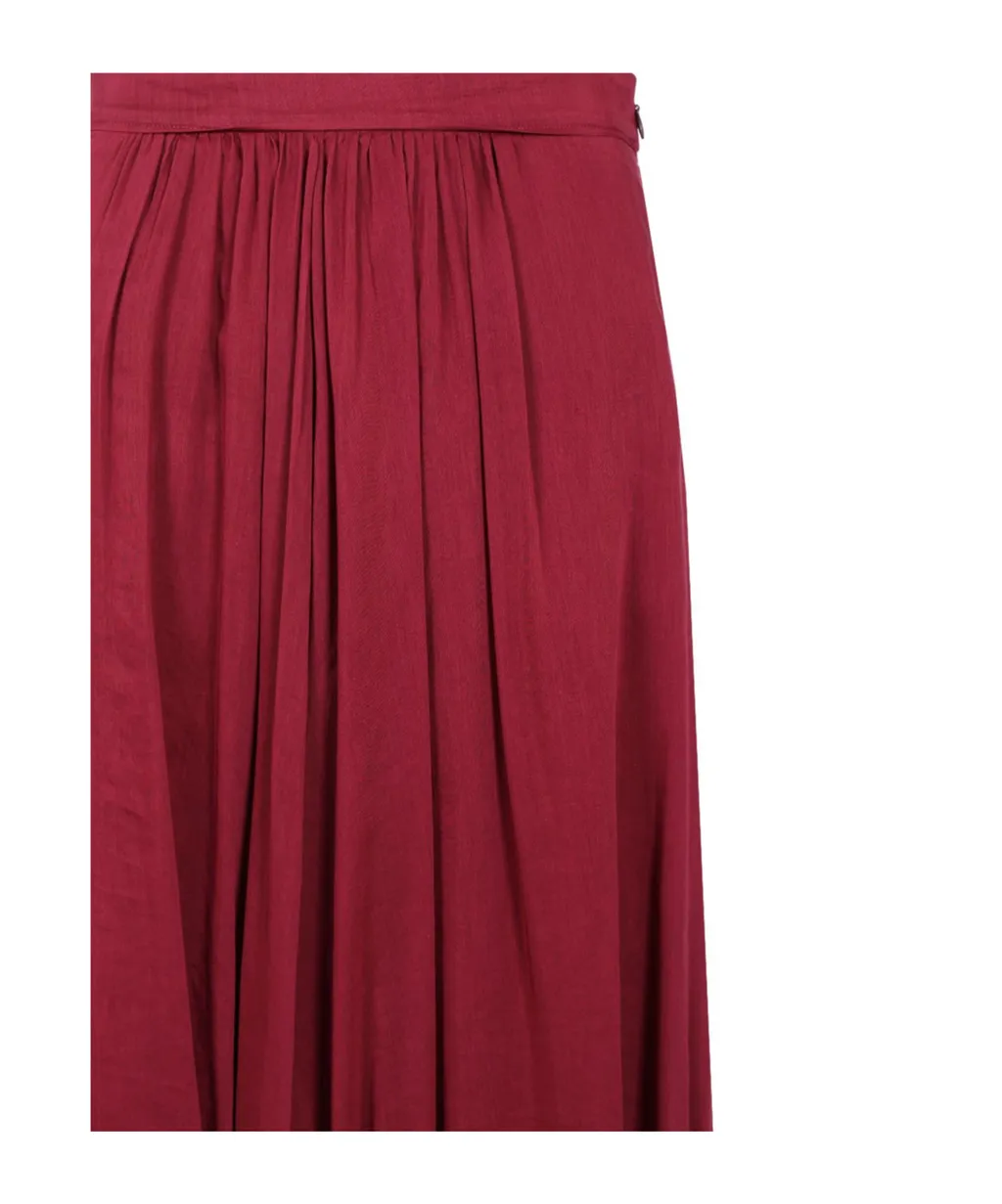 Long Voile Maxi Skirt