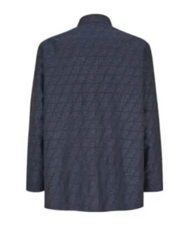 Pattern Lapel Casual Jacket