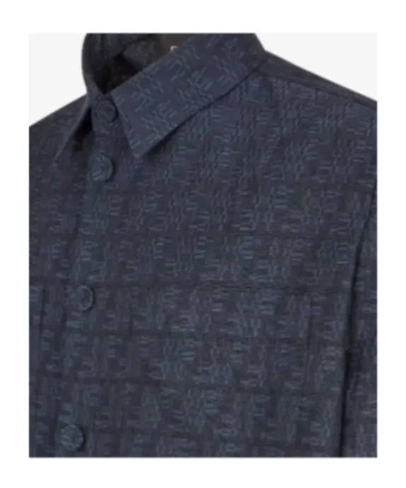 Pattern Lapel Casual Jacket