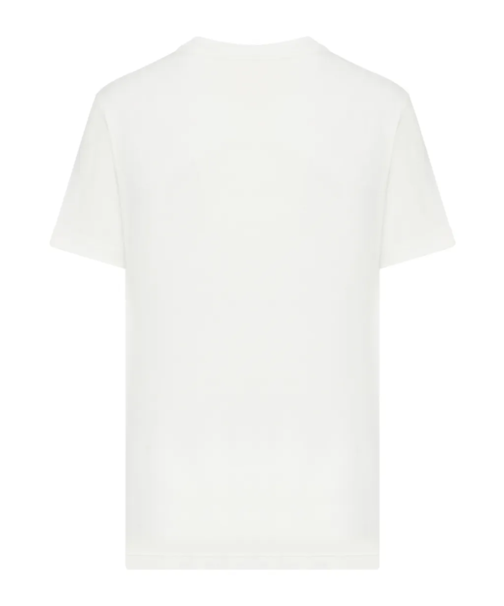 Logo Embroidered Crewneck T-Shirt