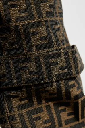 Ff Motif Straight-Leg Trousers