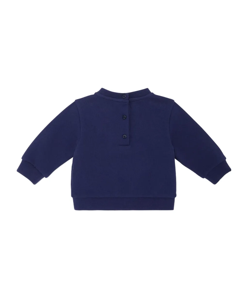 Chenille-Logo Crewneck Sweatshirt