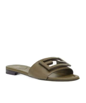 Leather Slides