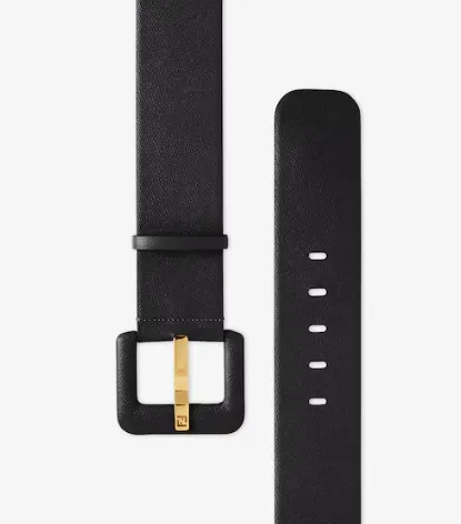 Black Leather Belt