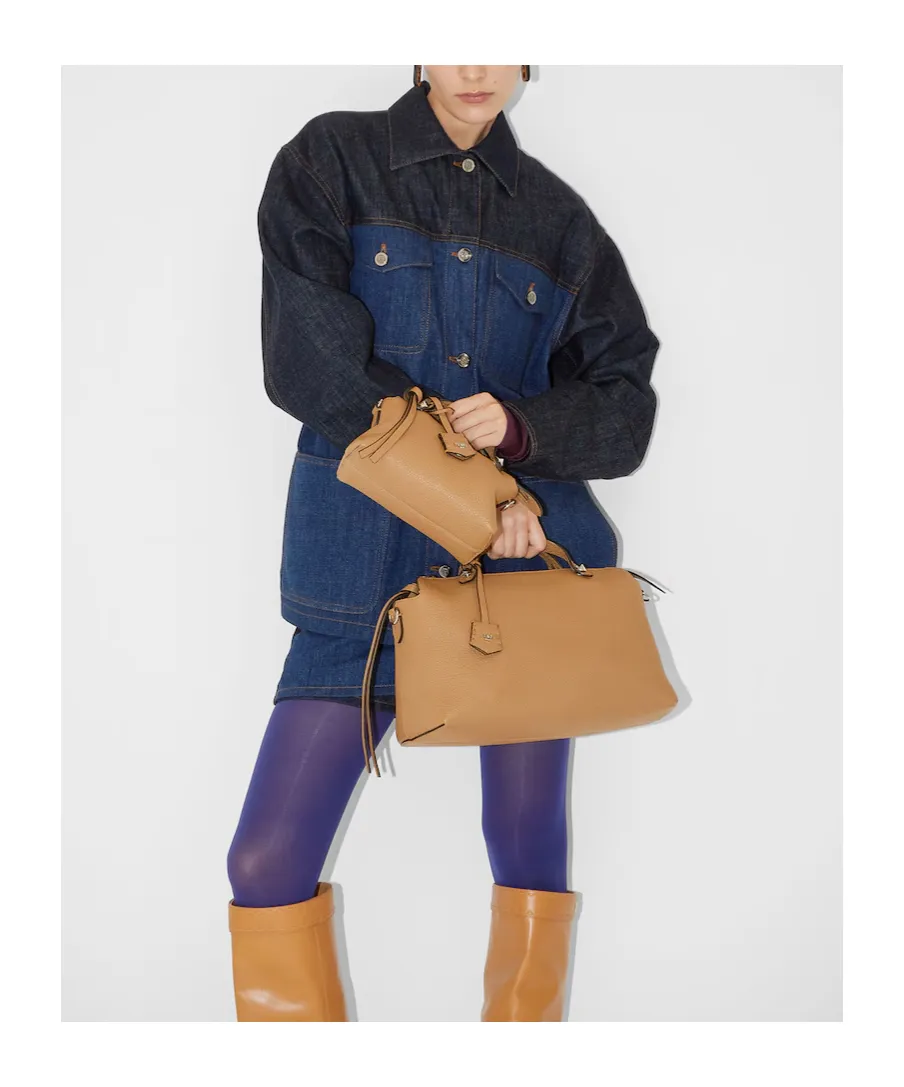 Denim Panelled Logo Patch Shorts