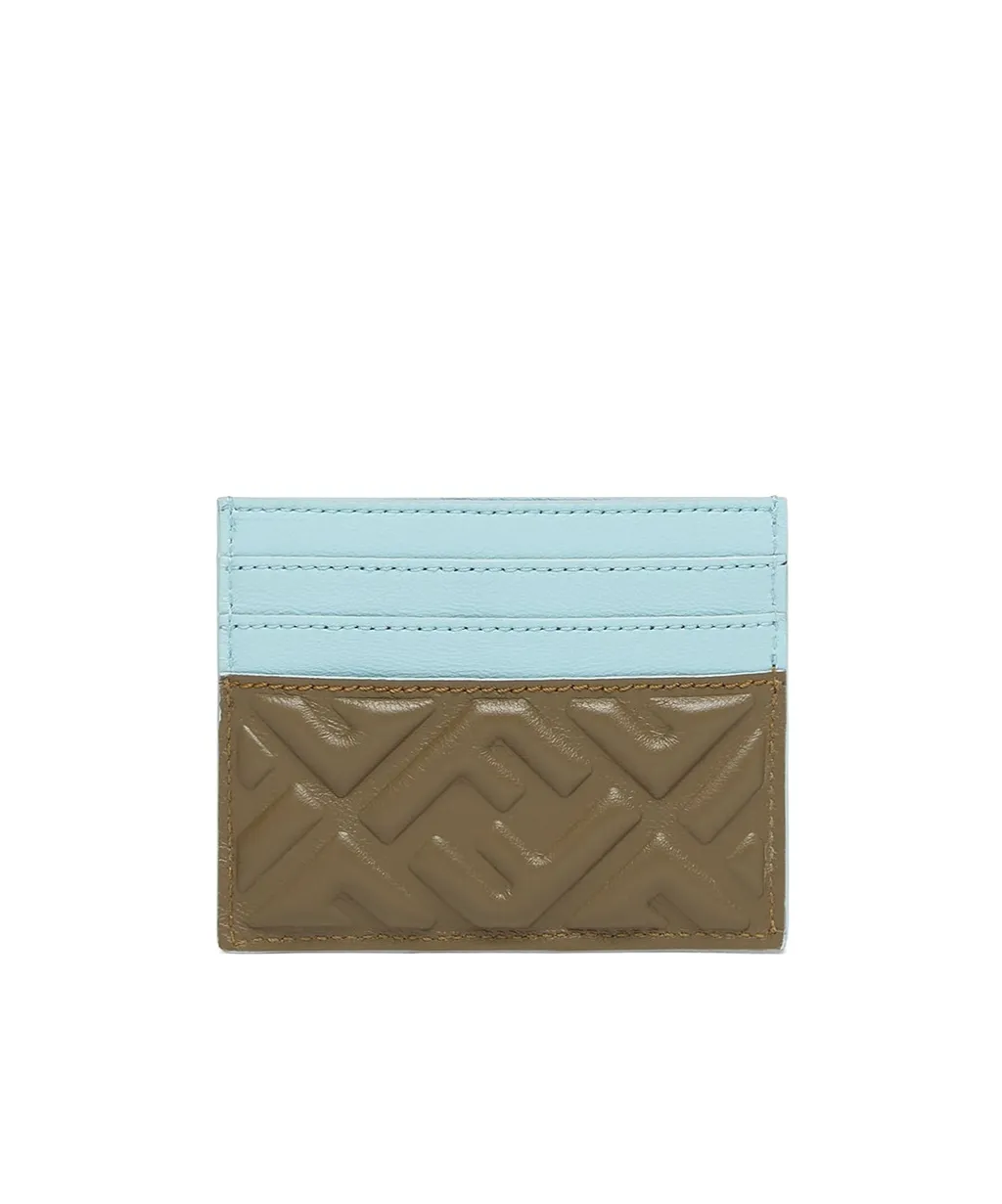 Flat Card Case With Ff Motif