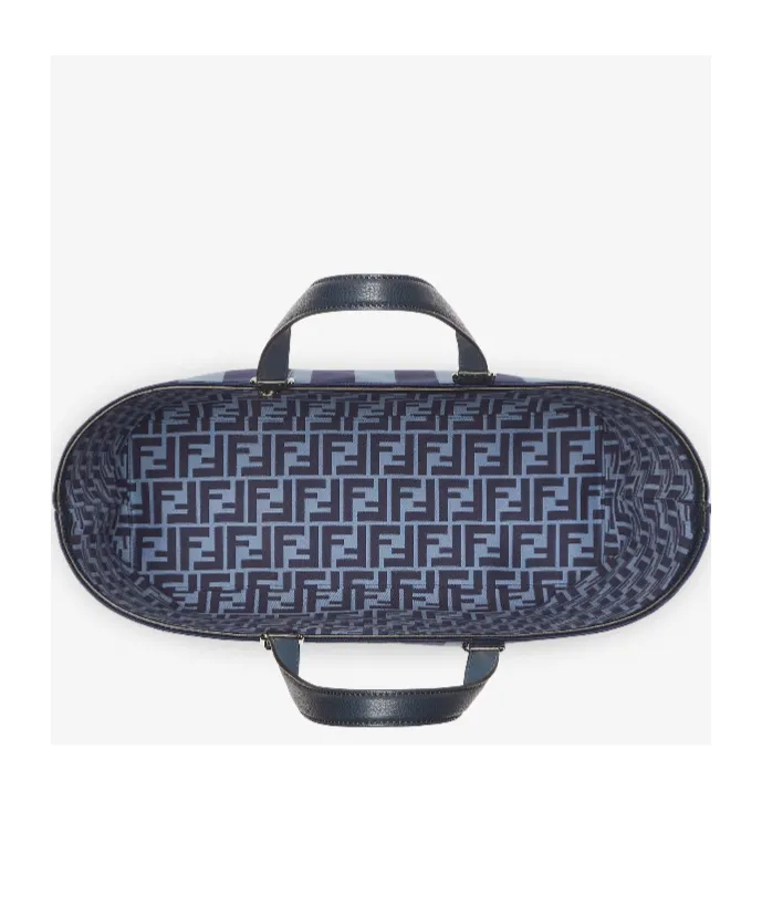 Signature Pequin Jacquard Tote Bag