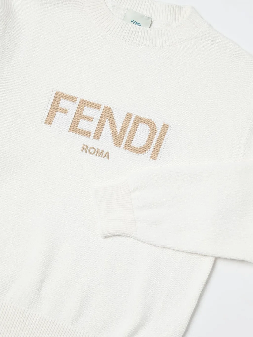 Intarsia-Logo Knit Jumper