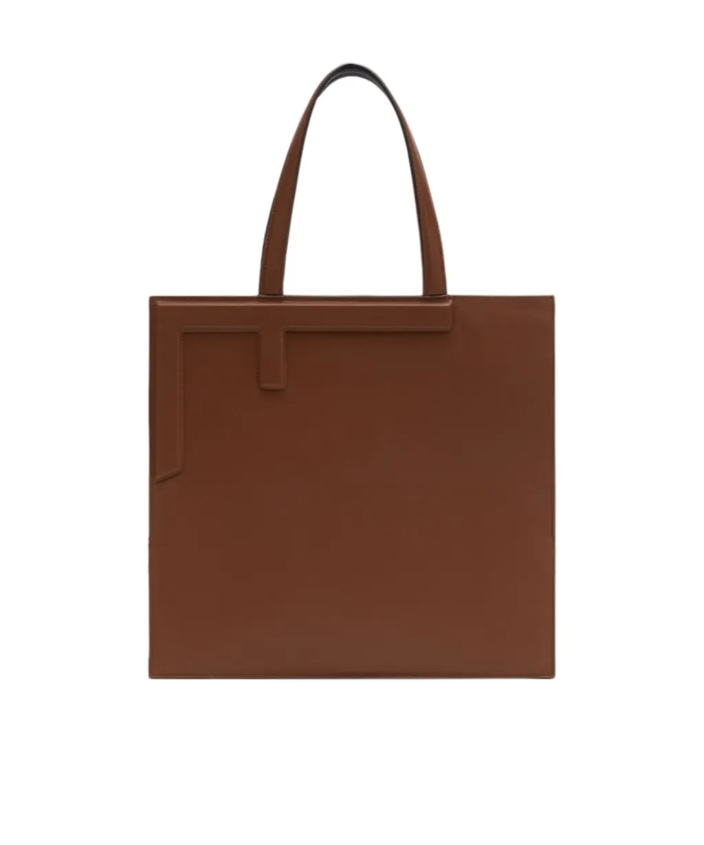 Colour-Block Leather Bag That Can Be Transformed