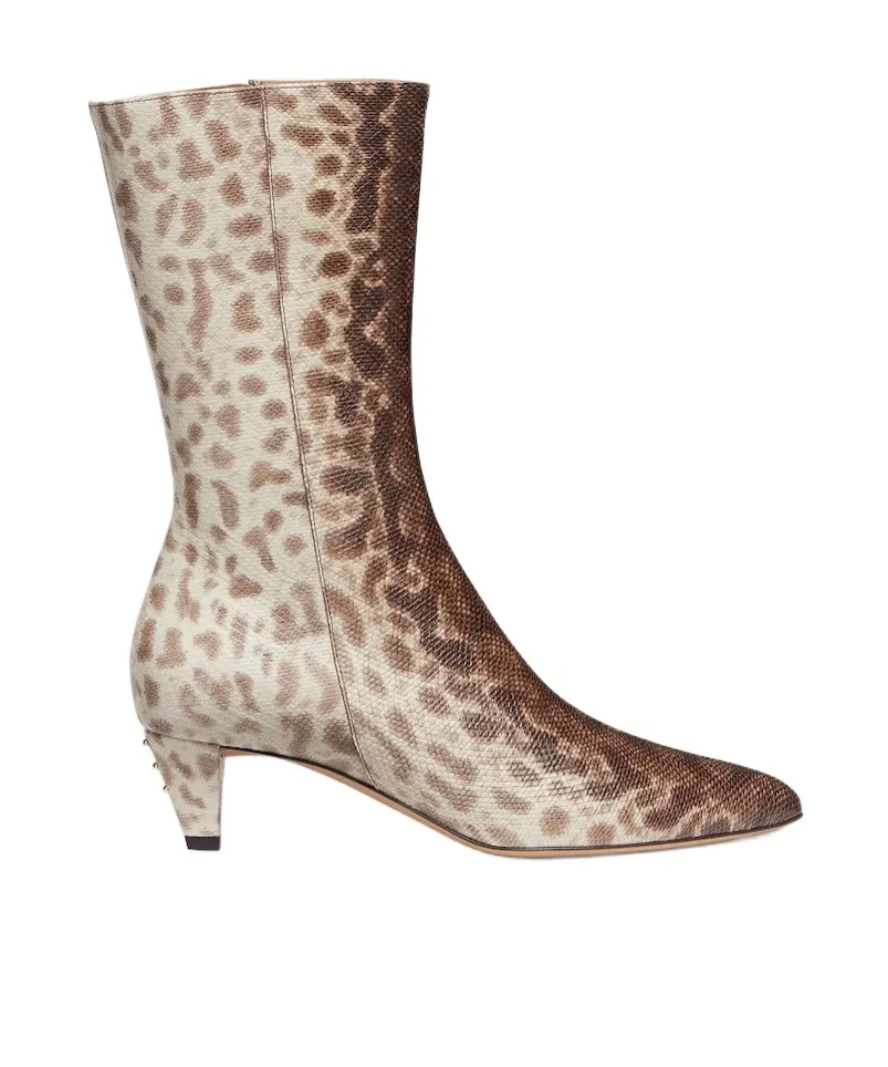 Medium-Heeled Boots