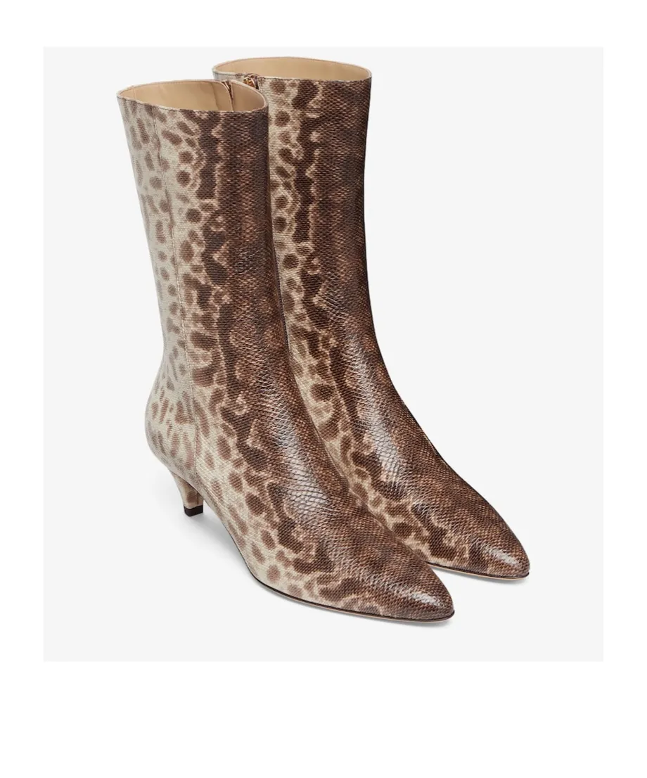 Medium-Heeled Boots