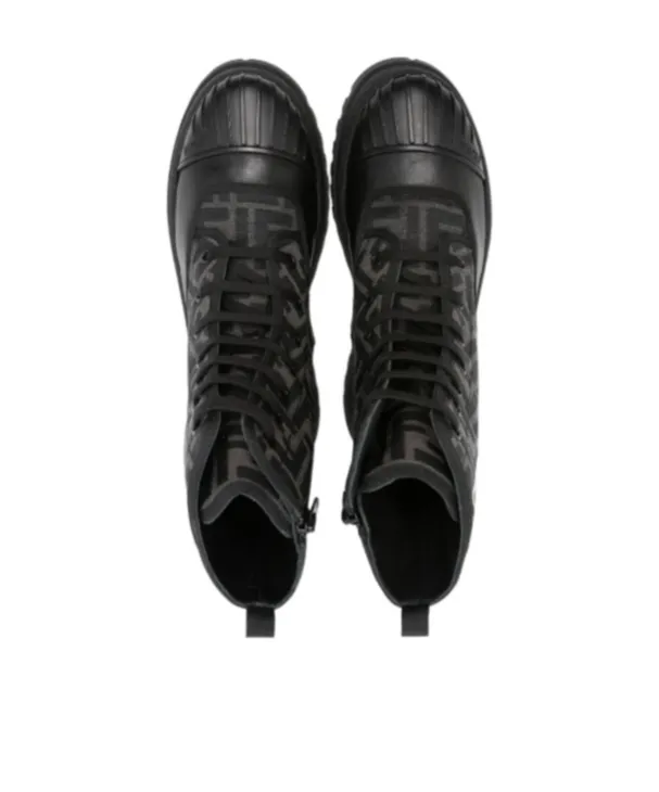 Kids Jacquard Biker Boots