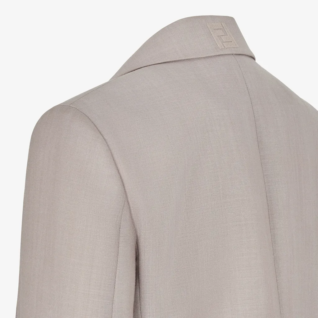 Single-Breasted Tailored Blazer