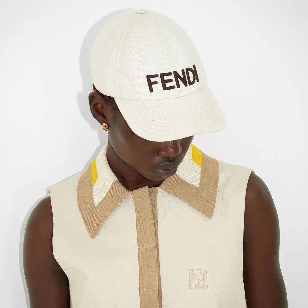Logo Embroidered Curved Peak Cap