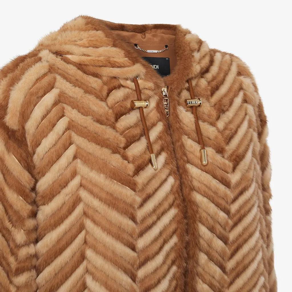 Brown Mink Jacket