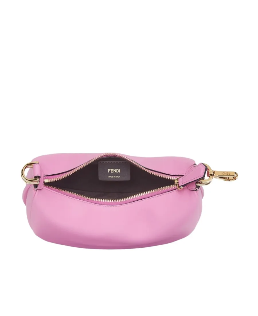 Logo Plaque Mini Hobo Bag