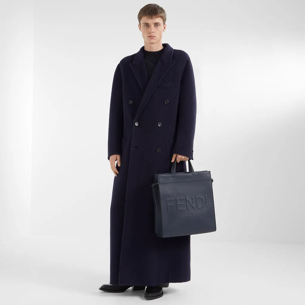 Double Breasted Long Sleeved Coat