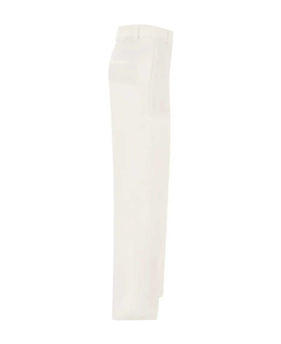 Straight Leg Tailored Trousers