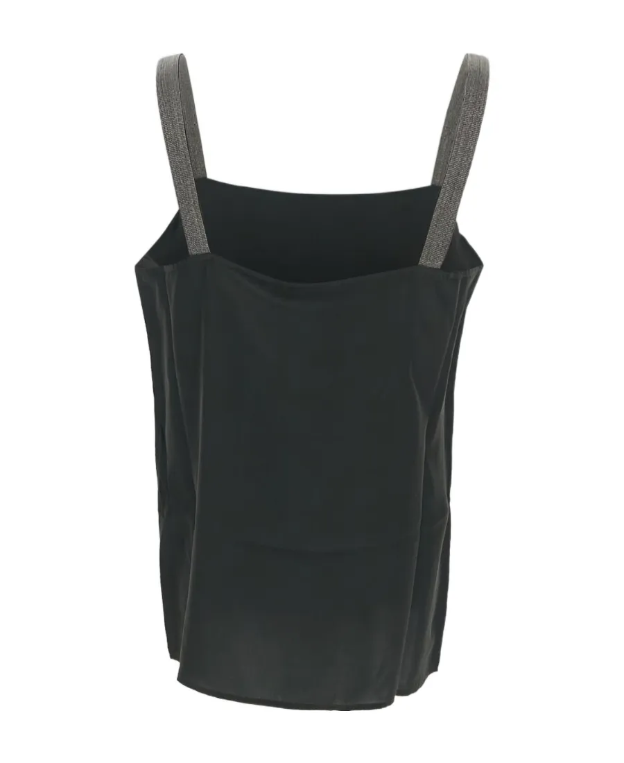 Square-Neck Sleeveless Top