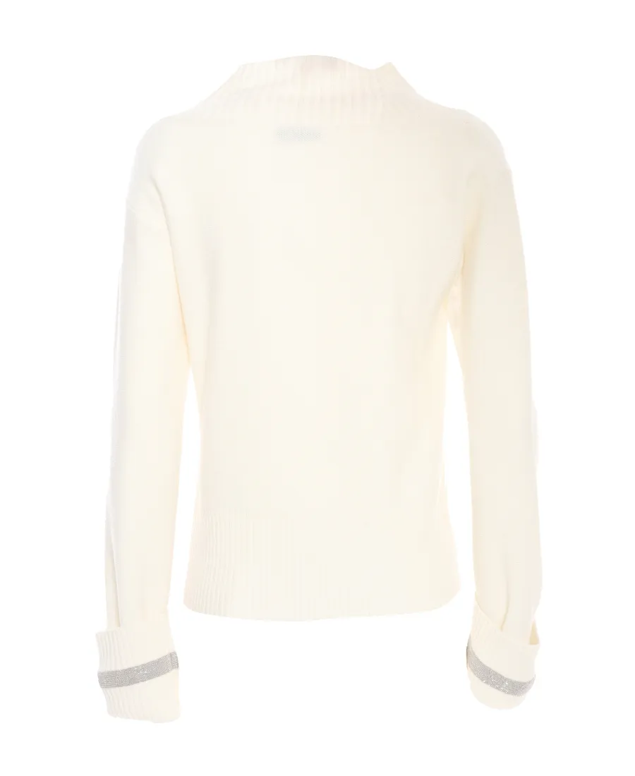 High Neck Knitted Jumper