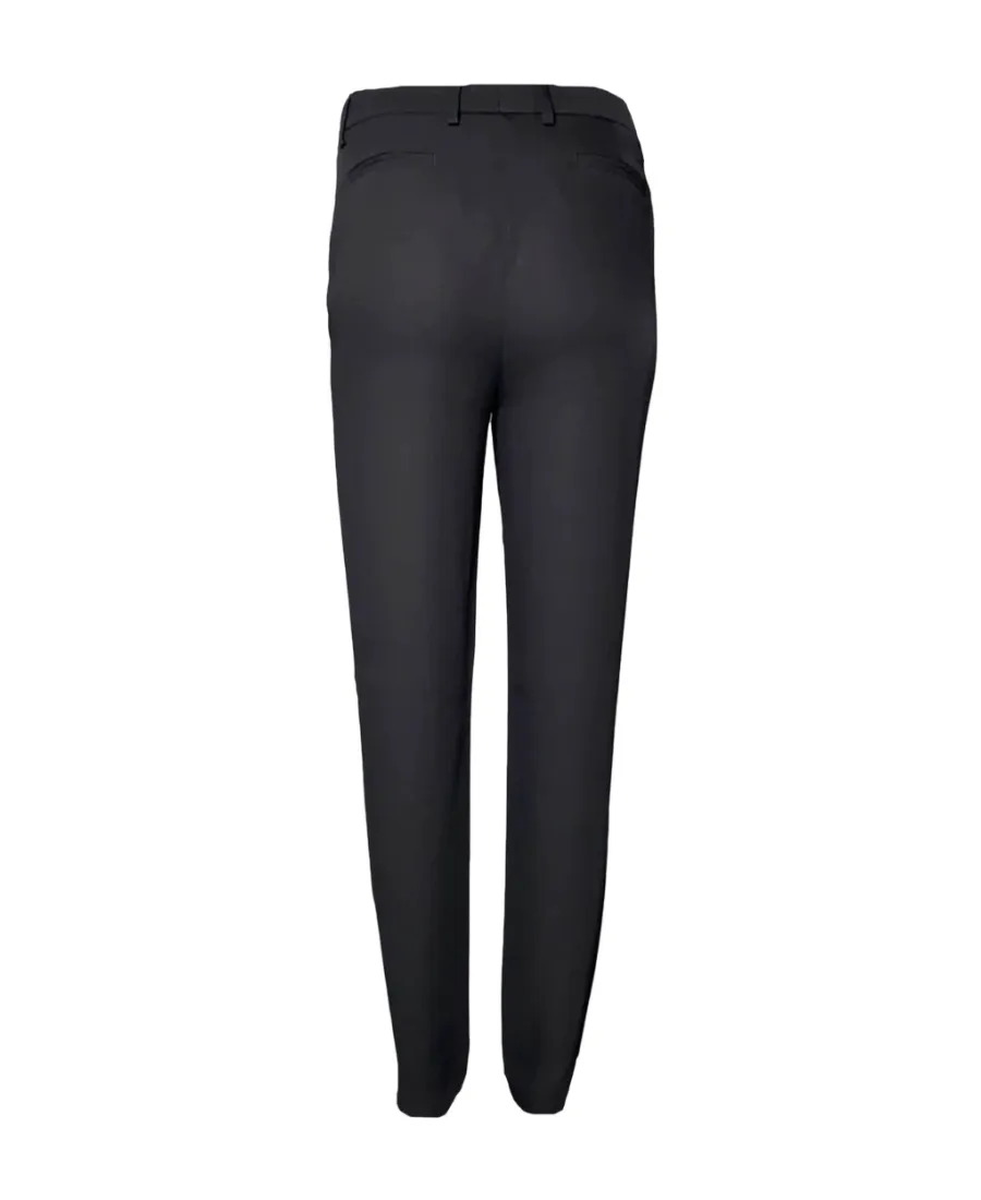 High-Waist Cropped Trousers