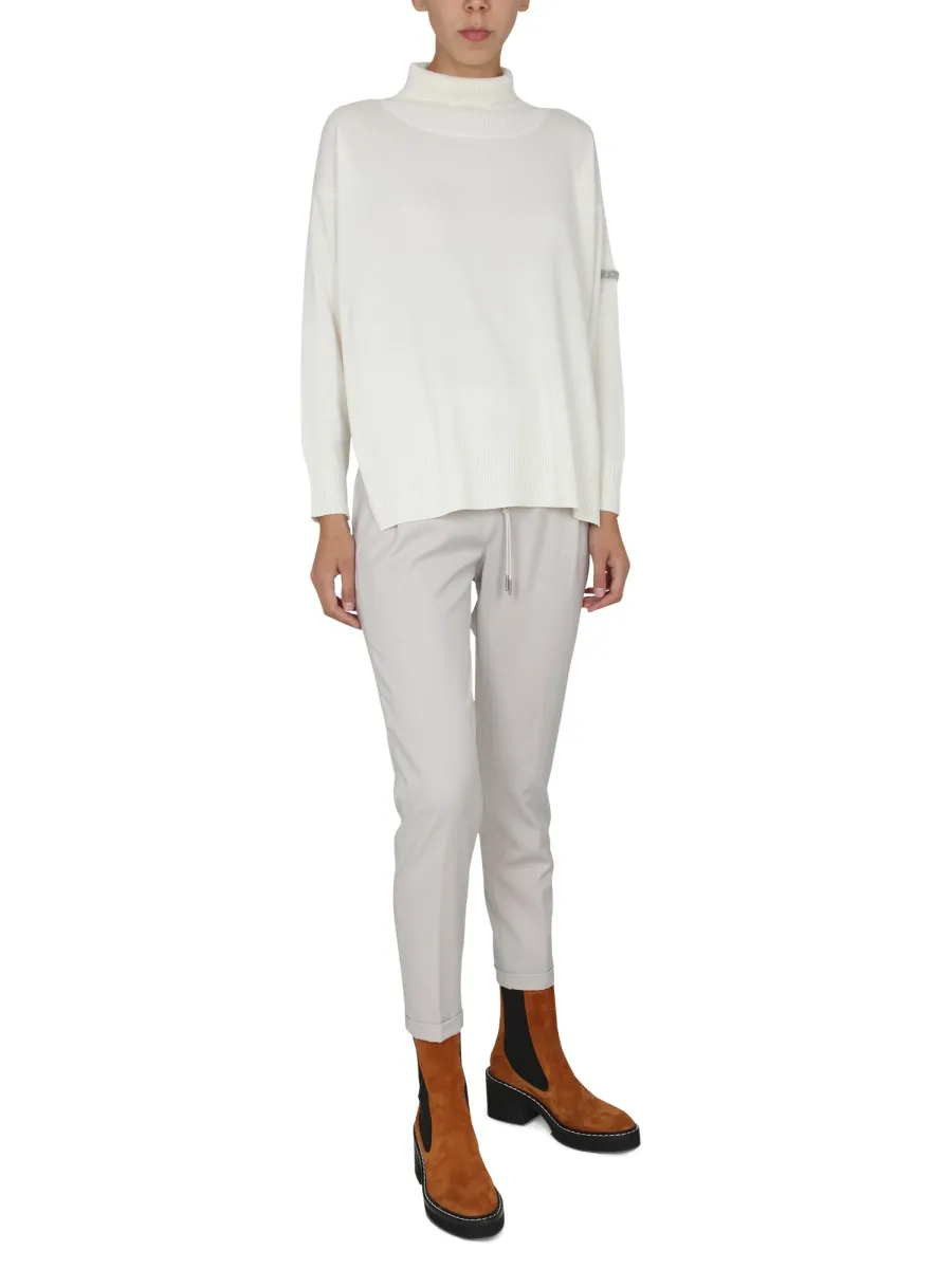 Tailored Drawstring Trousers